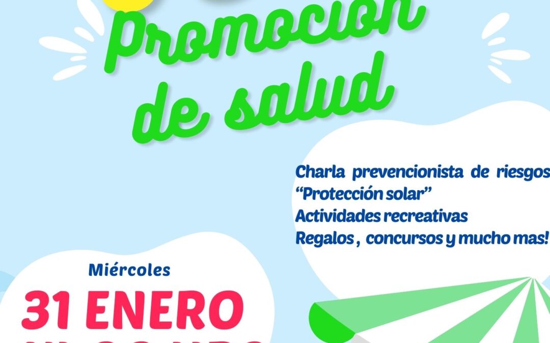 FERIA PROMOCIÓN DE SALUD EN LASTARRIA