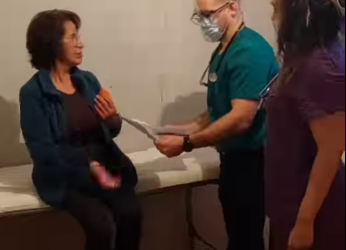 Provechoso Operativo de Salud efectuado hoy en VILLA MADRE TIERRA