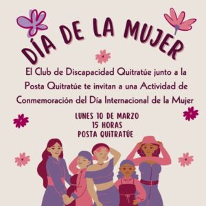 Post para Instagram Día de la Mujer Únicas Ilustraciones Púrpura – 1