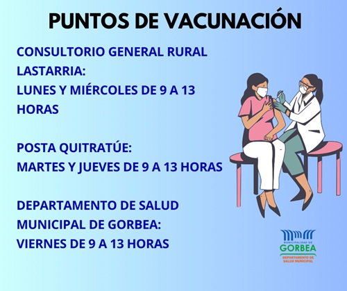 PUNTOS DE VACUNACIÓN CAMPAÑA DE INMUNIZACIÓN INVIERNO 2025
