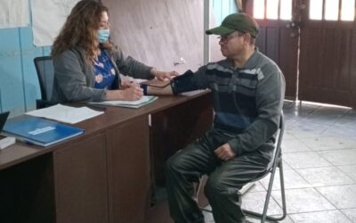 Toma de Exámenes Médicos Preventivos a trabajadores de Aseo y Ornato