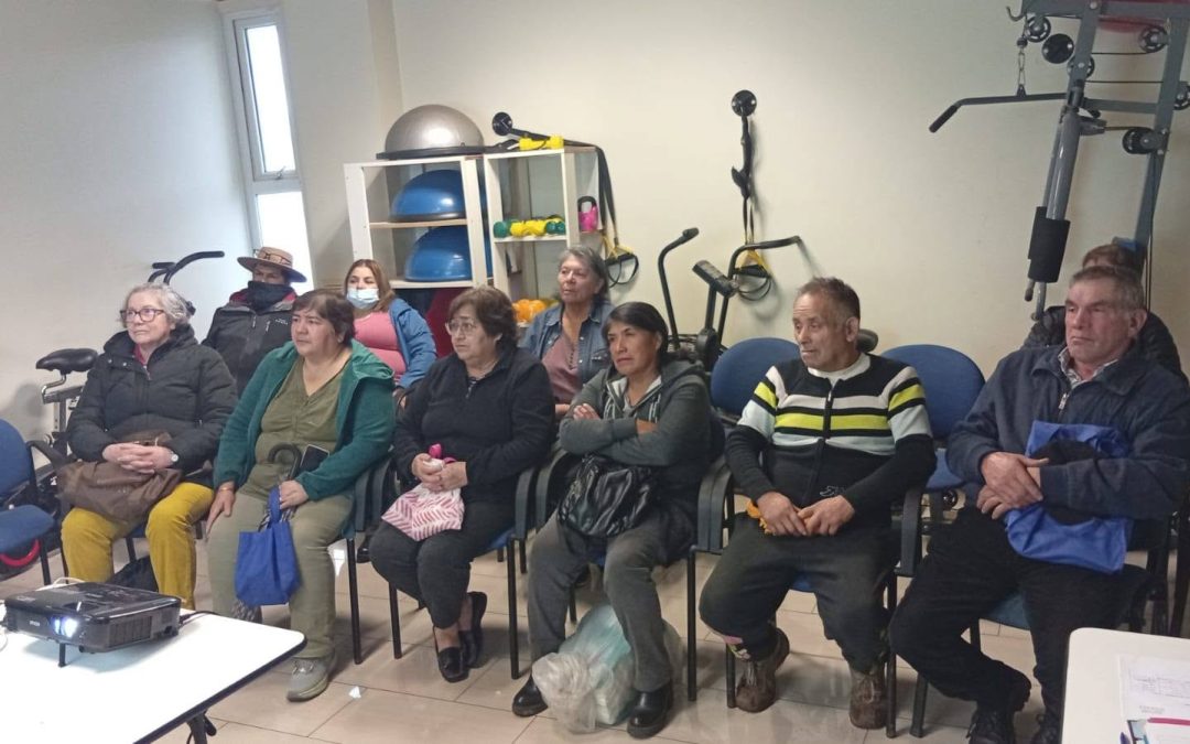 Reunión del Programa de Dependencia Severa junto al Club Esperanza que Da Vida de Lastarria