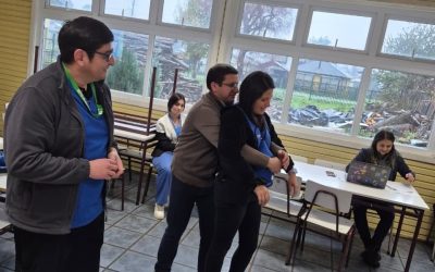 Taller de Primeros Auxilios en la Escuela Licarayén de Quitratúe